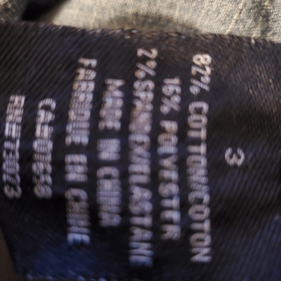 Bongo Capri (Size 3) Denim Capri Pants -DAMAGED - Picture 9 of 10